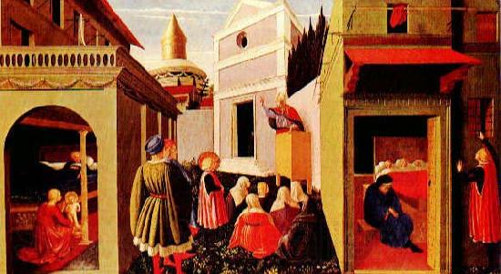 Fra Angelico Story of St Nicholas Spain oil painting art